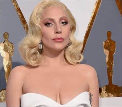 A maquiagem de Lady Gaga no Oscar 2016