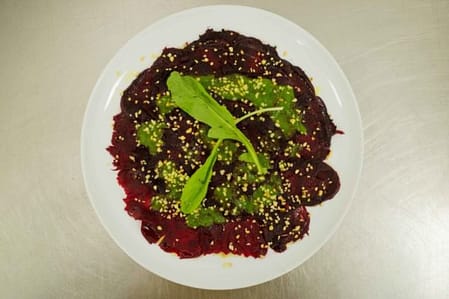 Receita de Carpaccio de Beterraba