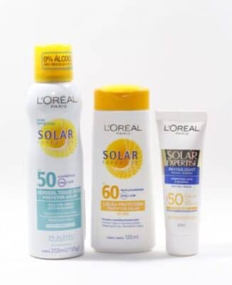 Resenha Protetores Solar LOréal Paris Solar Expertise